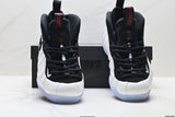 Nike Air Penny Foamposite One Black White Red Sneakers