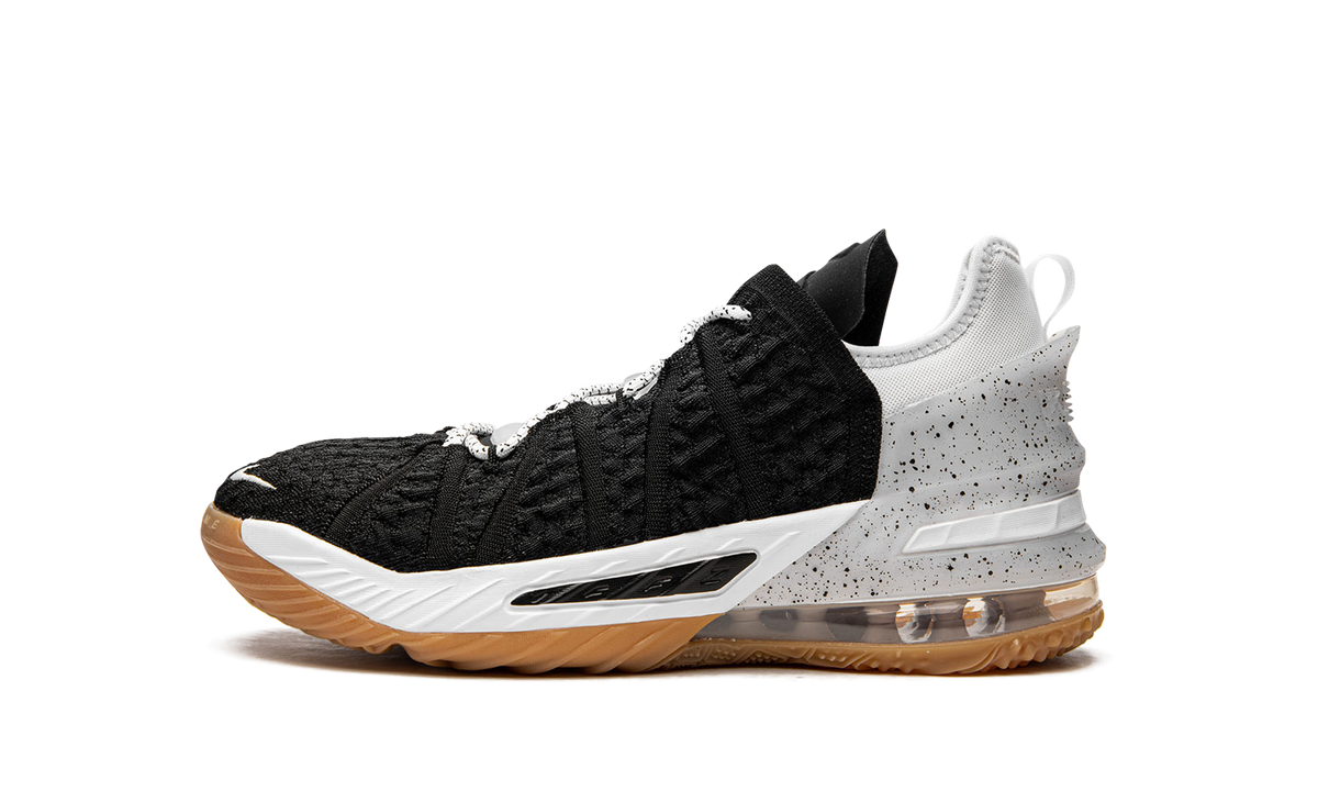 LeBron 18 GS "Black White Gum" CW2760 007