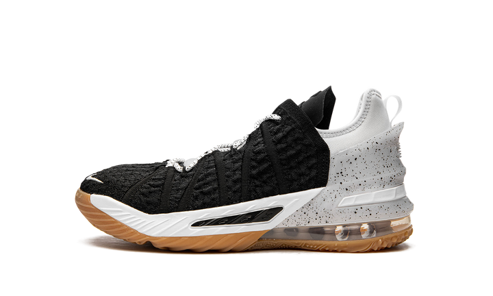 LeBron 18 GS "Black White Gum" CW2760 007