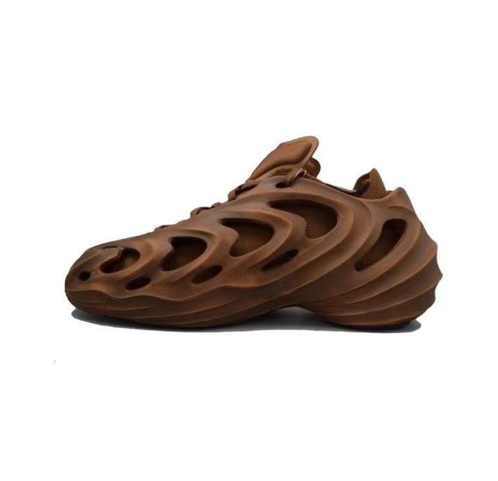 Brown Molded Clog-Style Sneakers GY0064