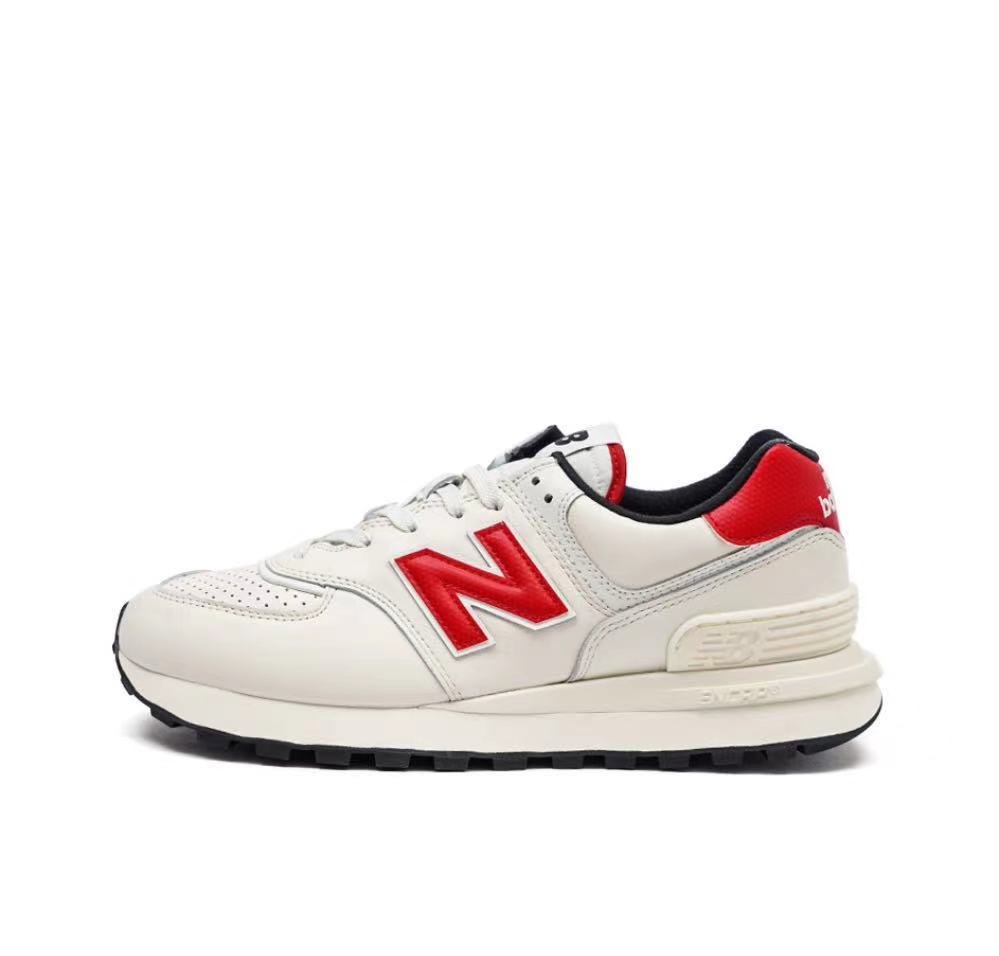 New Balance 574 Legacy Sneakers White Red U574LGTC
