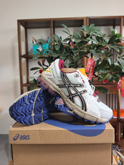 ASICS GEL-KAYANO 5 White Black Red Sneakers
