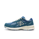 New Balance 990v3 Teal Blue Running-Style Sneakers M990LI3