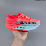 Brooks Hyperion Elite 5 Running Shoes in Coral and Blue