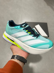 adidas Adizero Lightstrike Pro Running Shoes, Mint and Black