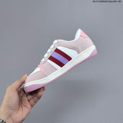 Gucci Screener Distressed Low-Top Sneakers