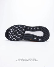 adidas Boot 500 Running Sneakers Grey Black Orange