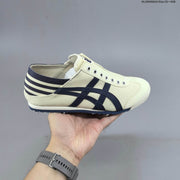 Onitsuka Tiger Mexico 66 SD Paraty Slip-On Sneakers, Cream/Navy