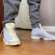 Jordan 13 SoleFly DX5763-100 Sneakers in Blue and Cream