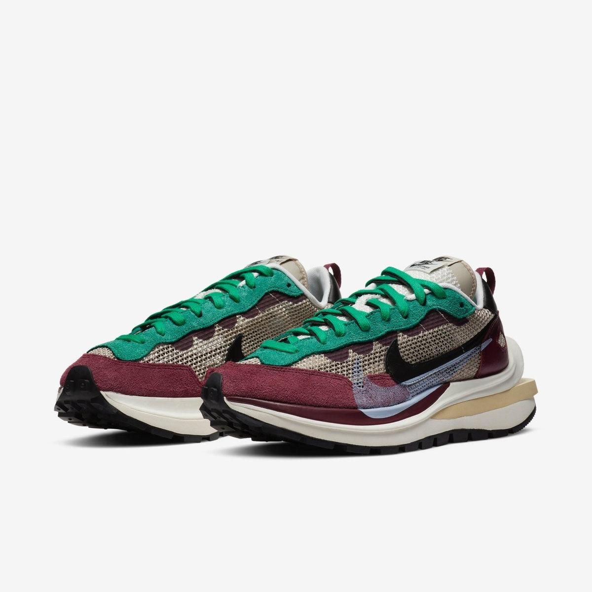 Nike sacai VaporWaffle Sneakers Burgundy DD3035-200