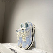 Nike Air Zoom Vomero 5 Sneakers in Cream, Blue and Lavender