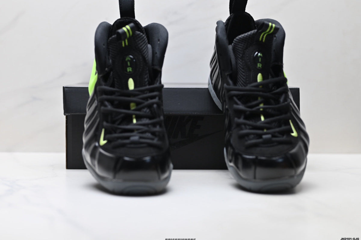 Nike Air Foamposite One Penny Hardaway Black Volt Sneakers
