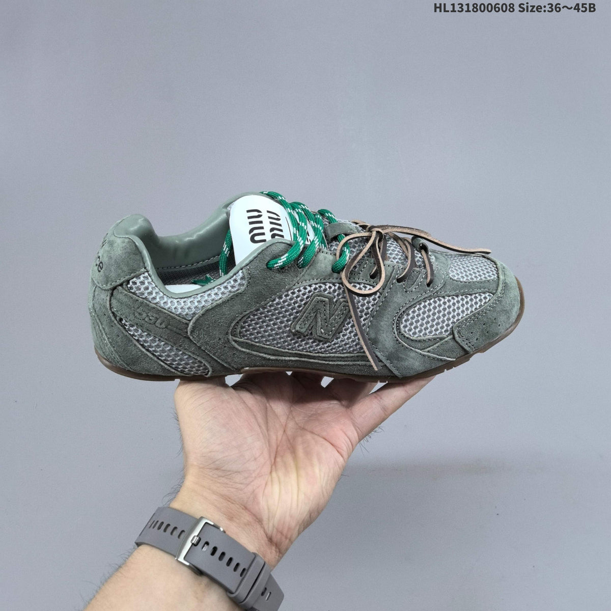 Miu Miu x New Balance 530 SL Low-Top Sneakers