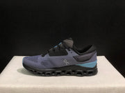 On Cloudstratus 3 Running Shoes, Black and Blue