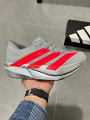 adidas Adizero Adios Pro 5 Running Shoes Grey Red