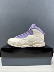 Jordan Air Jordan 10 Hydrangeas Sneakers White Purple IQ0388-101