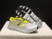 On Cloud 6 Push Sneakers White and Yellow