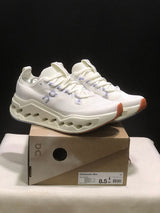 On Cloudsurfer Max Ivory Nimbus Running Sneakers