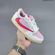Jordan 1 Low OG Shy Pink Low-Top Sneakers