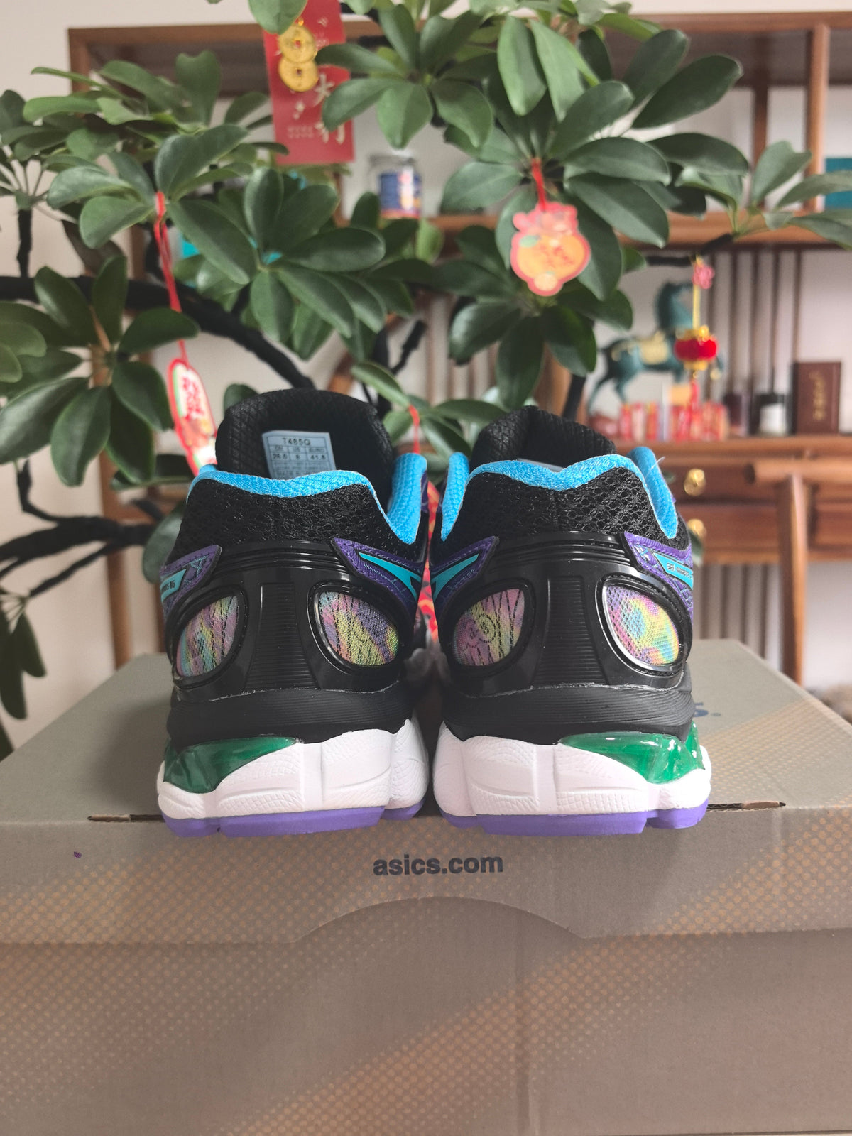 ASICS GEL-NIMBUS 10.1 Black Butterfly Sneakers
