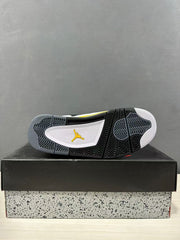 Jordan Air Jordan 4 Retro White Yellow Black Sneakers IO2468-102
