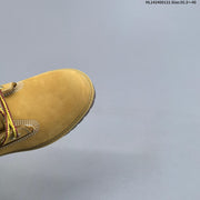 Timberland Mid-Top Lace-Up Boots in Wheat