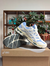 ASICS Gel-NYC Sneakers in White and Blue