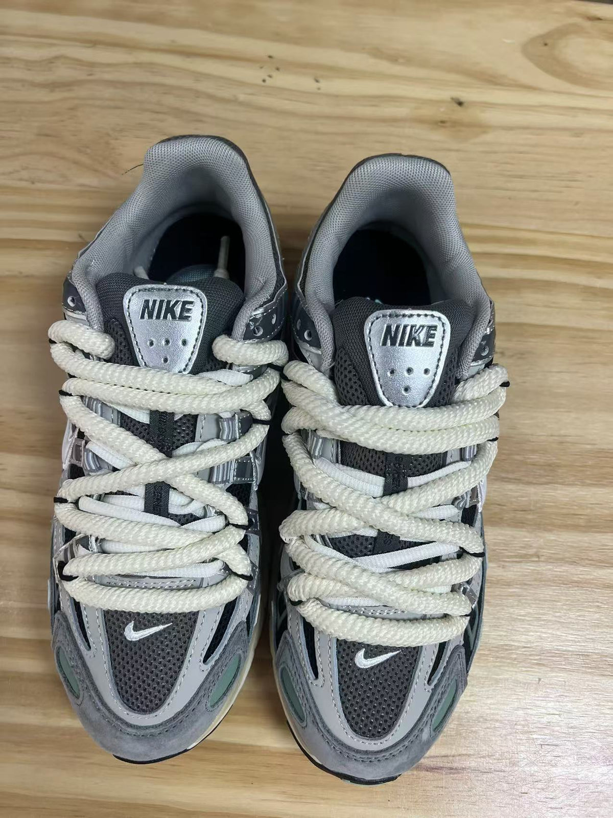Nike P-6000 Retro Sneakers in Grey and Black