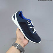 ECCO HL671500518 Navy Mesh Lace-Up Sneakers