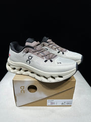 On Cloudtilt Sneakers, Light Gray and Black