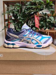 ASICS GEL-Cumulus 16 Sneakers in Gray and Purple