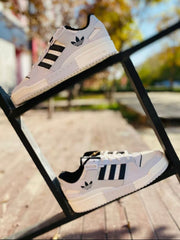 Adidas Originals Forum Exhibit Low Sneakers Gray Black GX6284