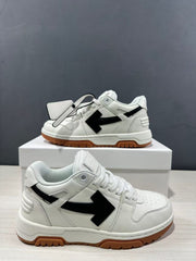 Off-White Out Of Office Sneakers White Black OMIA189C99LEA0110110