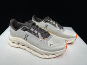 On Cloudtilt Sneakers in Gray and Apricot