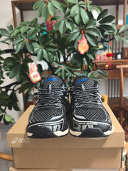 ASICS GEL-KAYANO 20 Black Silver Blue Sneakers