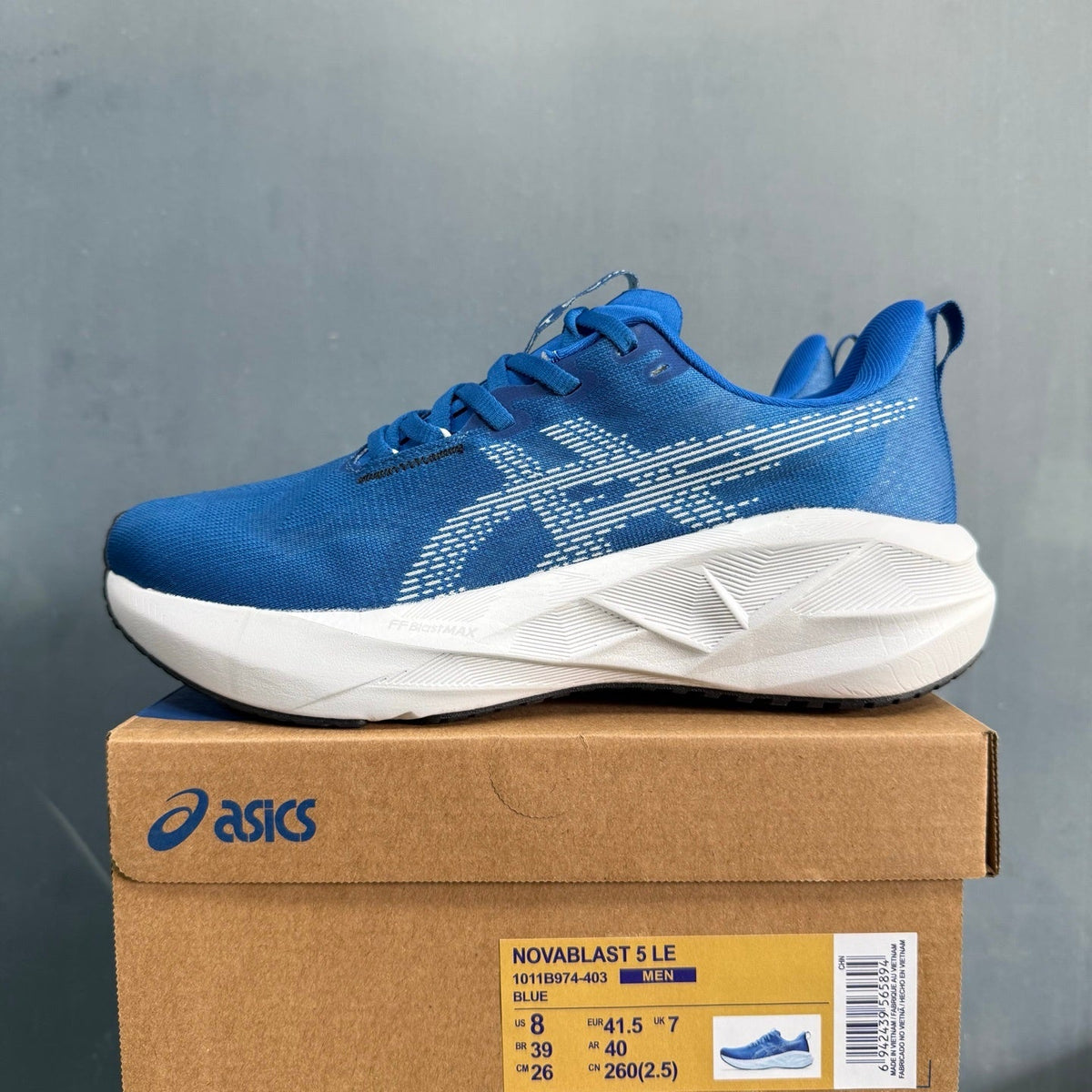 ASICS Novablast 5 LE Blue Running Shoes 1011B974-403