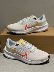 Nike Air Zoom Pegasus 40 Running Shoes White Blue Orange DV3854-102