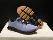 On Cloud X 4 Sneakers in Feather Black