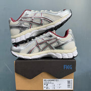 ASICS GEL-KAYANO 12.1 Sneakers Beige Red Silver 1203A759-102