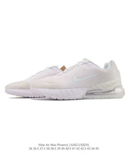 Nike Air Max Phoenix White Running Sneakers JUSG1230ZVL