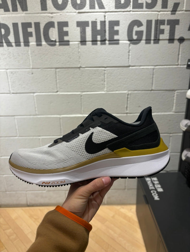 Nike Structure 25 Road Running Shoes Grey Yellow DJ7883-103