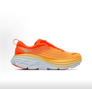 HOKA Bondi 8 Running Shoes in Orange and Yellow