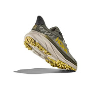 HOKA Trail Running Shoes in Olive and Gold