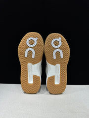 On The Roger Advantage Pro Tennis Shoes, White Blue Pink