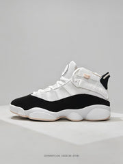 Jordan 8 Sneakers White Black Pink