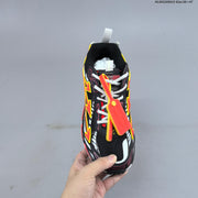 Off-White Be Right Back Low-Top Sneakers in Black and Orange