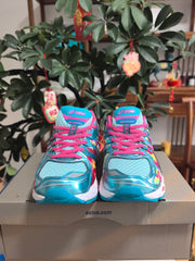 ASICS GEL-Nimbus 16 Sneakers in Pink, Green and Blue