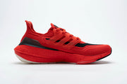 adidas Ultraboost 21 Running Shoes FY0387 Red Black
