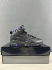 Jordan Air Jordan 10 High-Top Sneakers Black Purple 130209-051