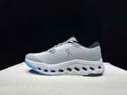 On Cloudsurfer Trail 2 Waterproof Trail Running Shoes Gray Blue